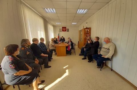 Руководство ОМВД России по Шегарскому району поздравило своих ветеранов с 30-летием образования общественной ветеранской организации